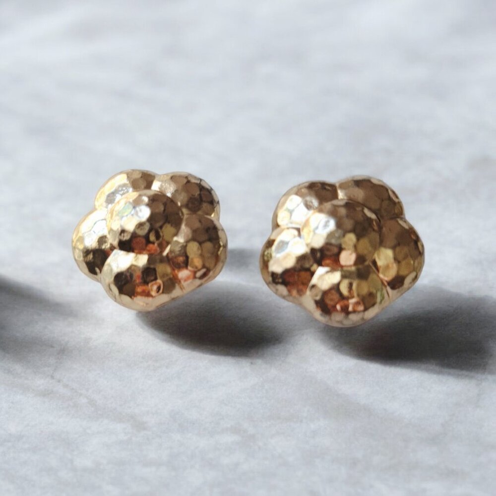 Earrings  retro gold tone